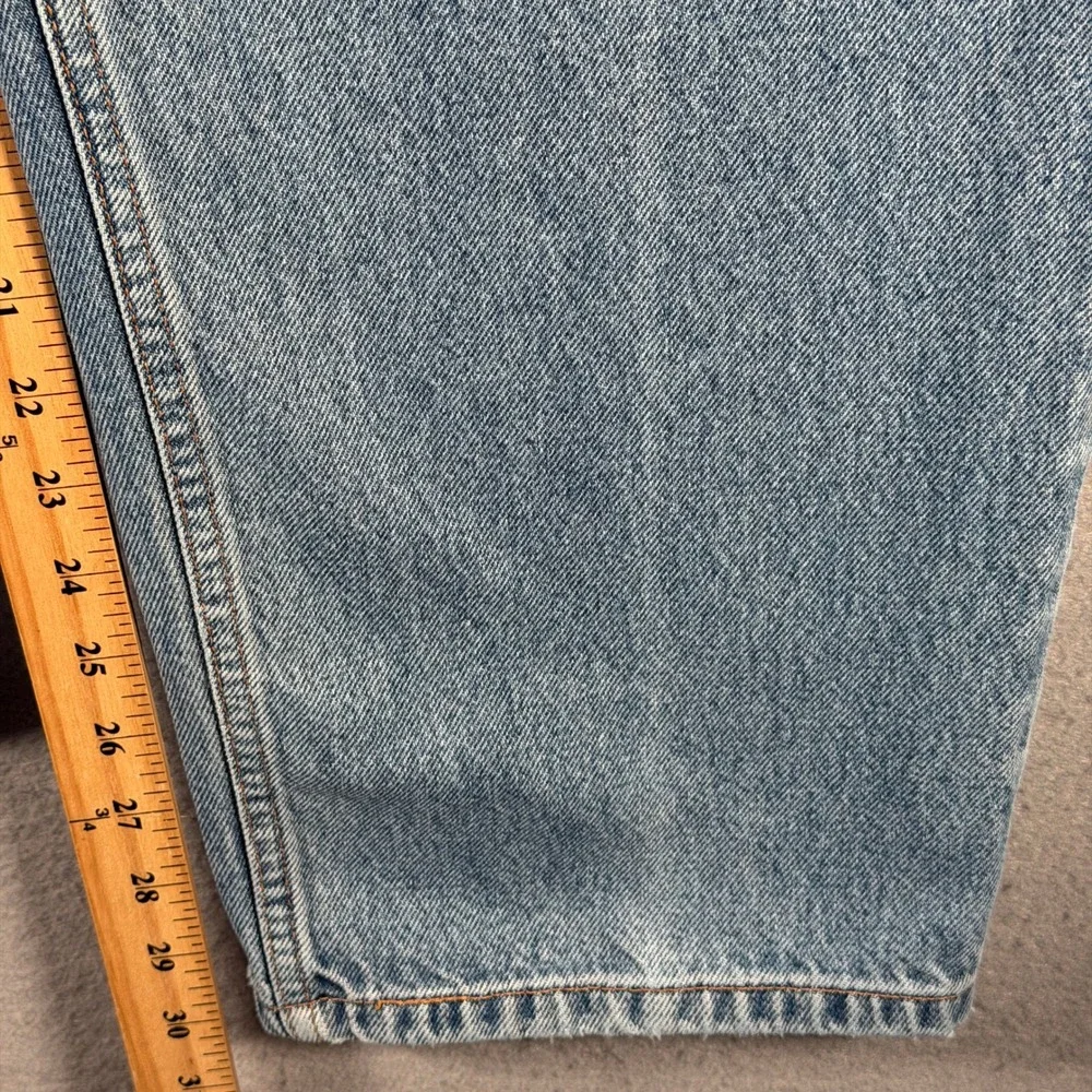 Levis 545 Loose Fit Jeans Mens 42x30 Light Wash Blue Denim 0545-0331 Vintage